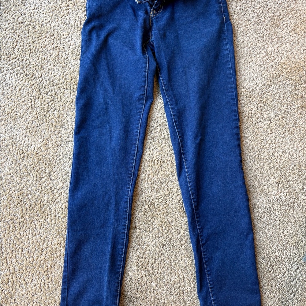 Celebrity Pink Dark Blue Skinny Jeans